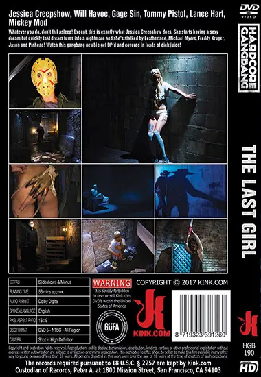 The Last Girl | Kink.com | DVD(back cover)