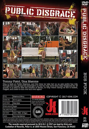 Bus Fuck | Kink.com | DVD(back cover)