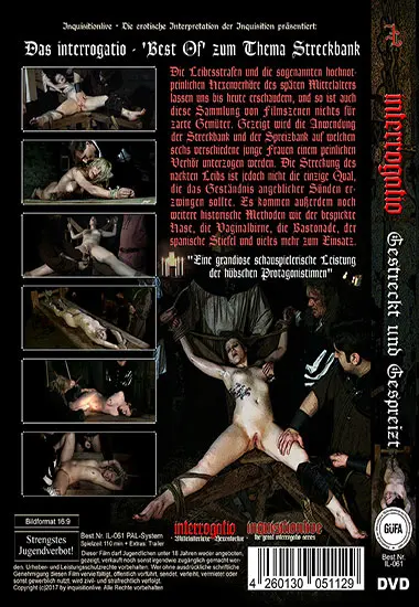 Gestreckt und Gespreizt(Inquisitionlive)(back cover)