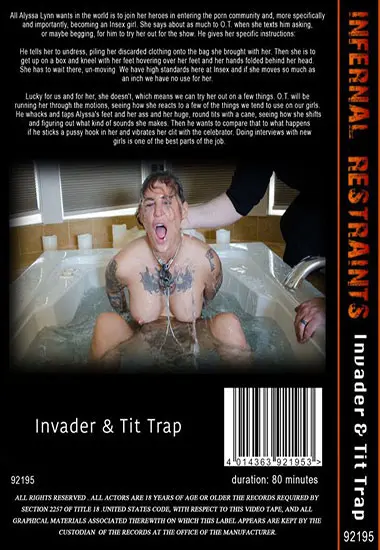 Infernal Restraints - Invader(Belrose) at sexvideoall.com(back cover)