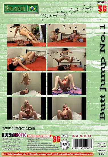 Butt Jump No.1 | Hunterotic | DVD(back cover)