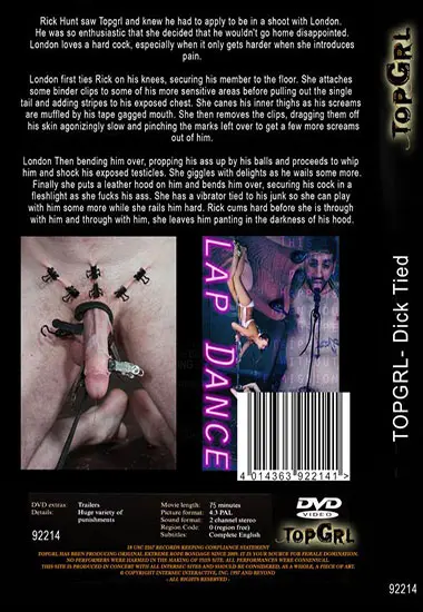 Topgrl - Dick Tied(Belrose) at sexvideoall.com(back cover)