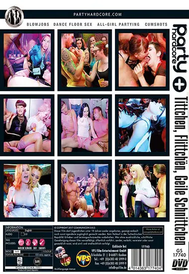 Party Hardcore Plus: Tittchen, Flittchen, Geile Schnittchen | EROMAXX | DVD(back cover)