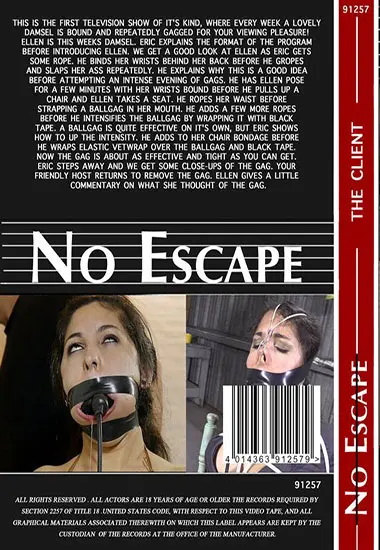 No Escape - The Client(Belrose) at sexvideoall.com(back cover)