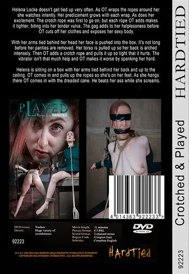 Hardtied - Crotched andamp; Played(Belrose)(back cover)