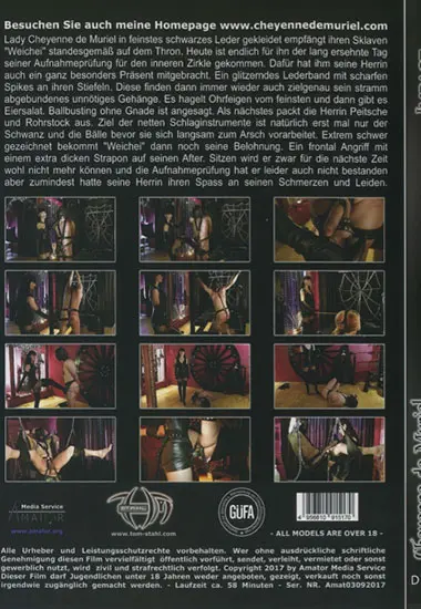 IMPACT | AMATOR | DVD(back cover)