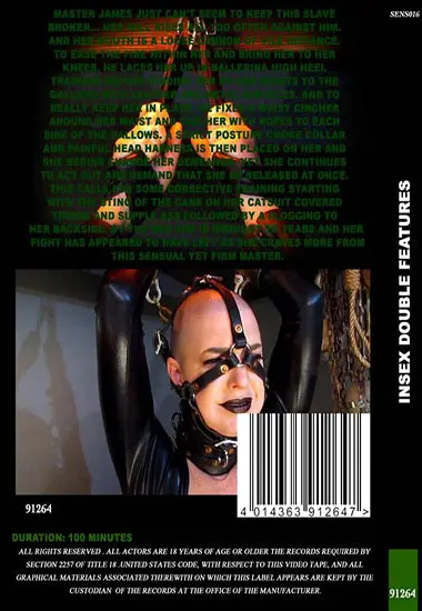 Insex - Double Feature | Belrose | DVD(back cover)