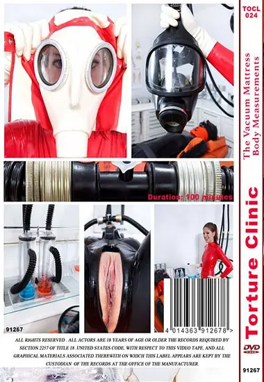 Torture Clinic - The Vacuum Mattress | Belrose | DVD(back cover)
