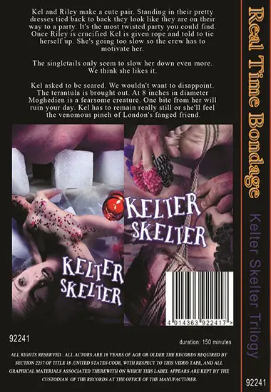 Real Time Bondage - Kelter Skelter Trilogy(Belrose)(back cover)