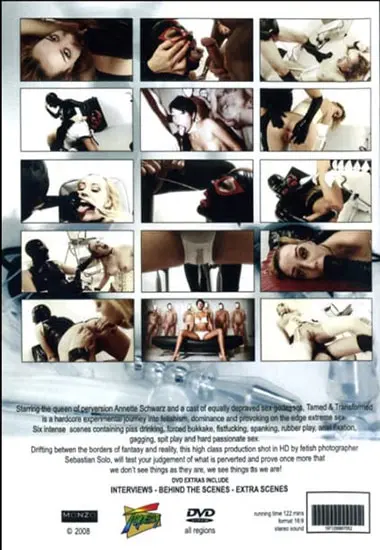 Tamed and Transformed | Sebastian Solo | DVD(back cover)