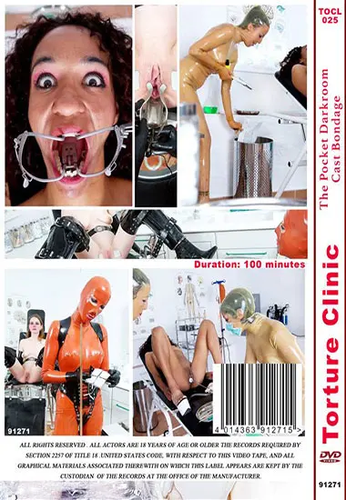 Torture Clinic - The Pocket Darkroom | Belrose | DVD(back cover)