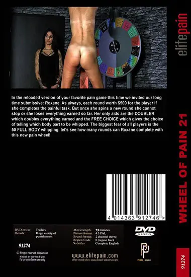 Elite Pain - Wheel Of Pain 21 | Belrose | DVD(back cover)
