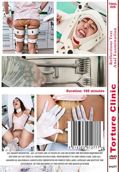 Torture Clinic - Reflections Test: Anal Examination | Belrose | DVD(back cover)
