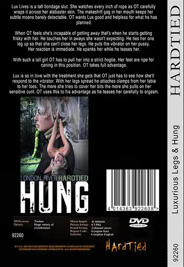 Hardtied - Luxurious Legs | Belrose | DVD(back cover)