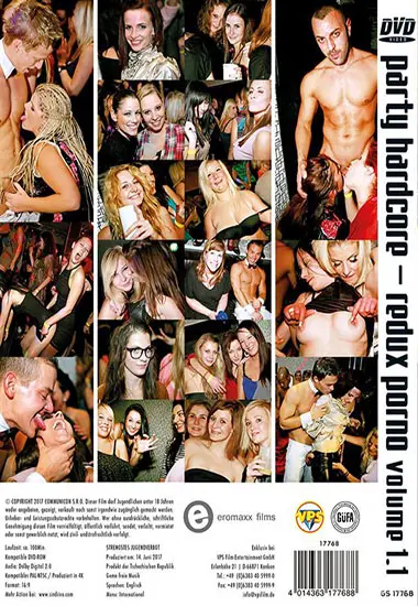 Party Hardcore - Redux Porno Vol. 1.1 | EROMAXX | DVD(back cover)