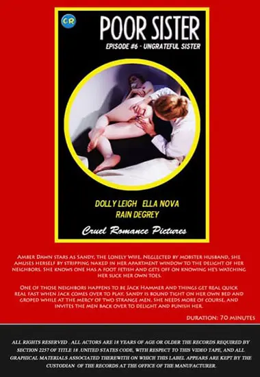 The Lonely Wife | Cruel Romance | DVD(back cover)