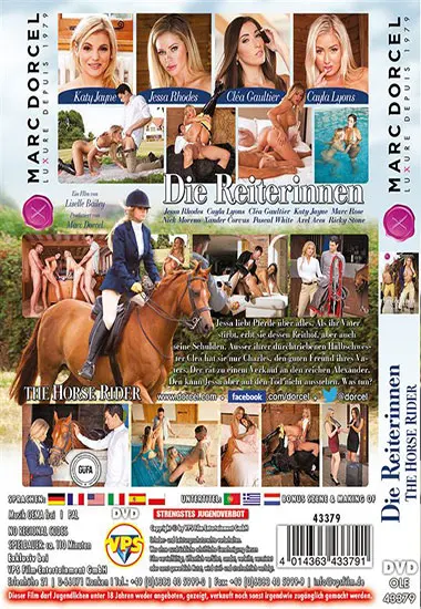 Die Reiterinnen / 82944 La Cavaliere / The Horse Rider(MARC DORCEL)(back cover)