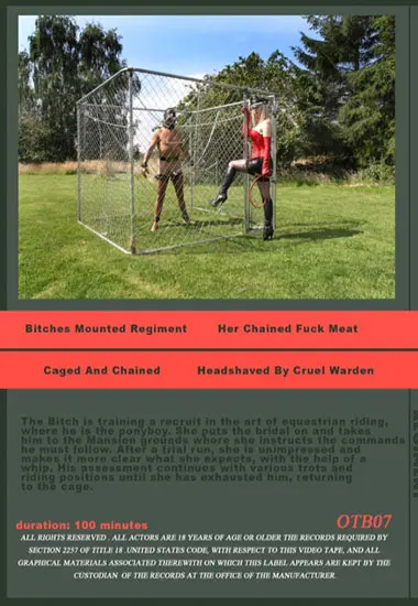Outside in the Barracks - Bitches Mounted Regiment | PISS WC | DVD(back cover)