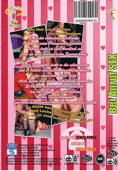 Bei Anruf Sex(unknown) (Download available)(back cover)