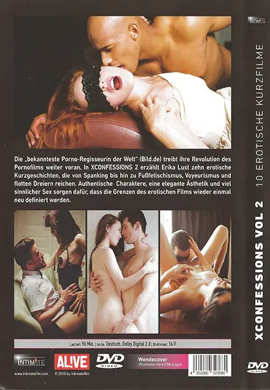Xconfessions 2 | Erika Lust | DVD(back cover)
