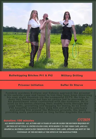 Bullwhipping Bitches | OUTSIDE I.T.B. | DVD(back cover)
