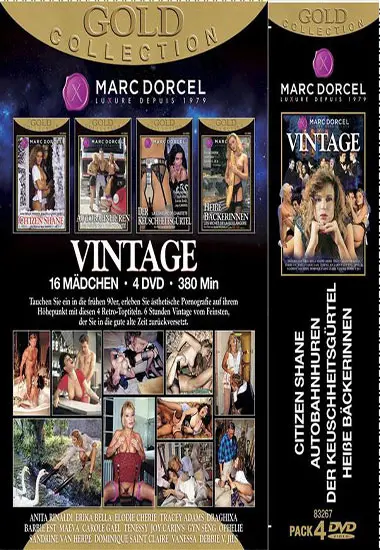 GOLD COLLECTION - Vintage (4xDVDs)(MARC DORCEL)(back cover)