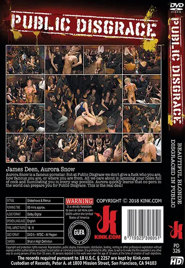 Beautiful Blonde Disgraced in Public(Kink.com)(back cover)