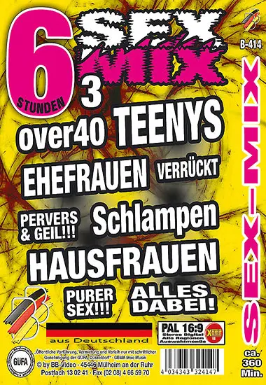 Sex Mix B 414 | BB-Video | DVD, Download, VOD(back cover)