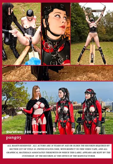 The Cross and Ponygirls at the Ranch | OUTSIDE I.T.B. | DVD(back cover)