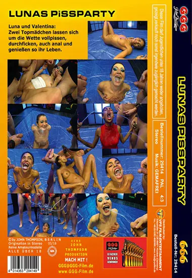Luna's Pissparty | 666 | DVD(back cover)