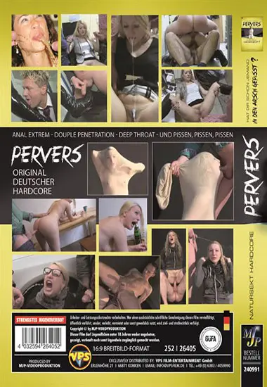 Pervers: Natursekt Hardcore(MJP) (Download available)(back cover)