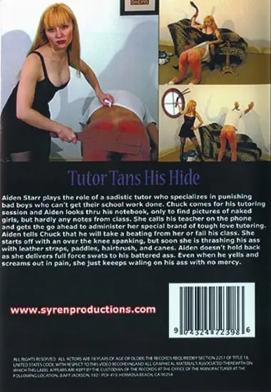 Tutor Tans His Hide(Unknown) at sexvideoall.com(back cover)