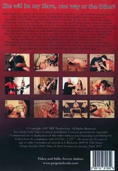 Slavemaker 20-07(Unknown) at sexvideoall.com(back cover)