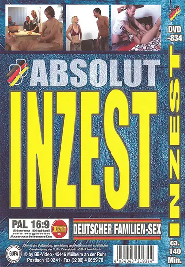 Absolut Inzest 2 | BB-Video | DVD(back cover)