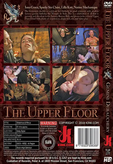 Gemini Debauchery | Kink.com | DVD(back cover)