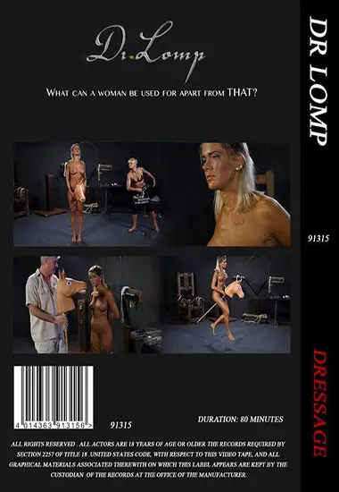 Dr. Lomp - Dressage | Belrose | DVD(back cover)