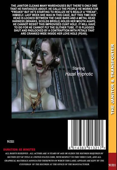 Renderfiend - Hybristophilia: The Janitor andamp; Transporter | Belrose | DVD(back cover)