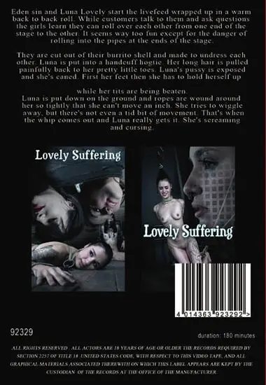 Lovely Suffering(Real Time B.) at sexvideoall.com(back cover)