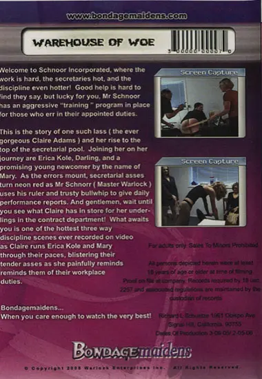Warehouse of Woe | Unknown(back cover)