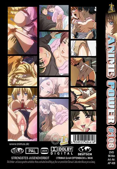 Anime Powerand#160;#108 | Trimax | DVD(back cover)