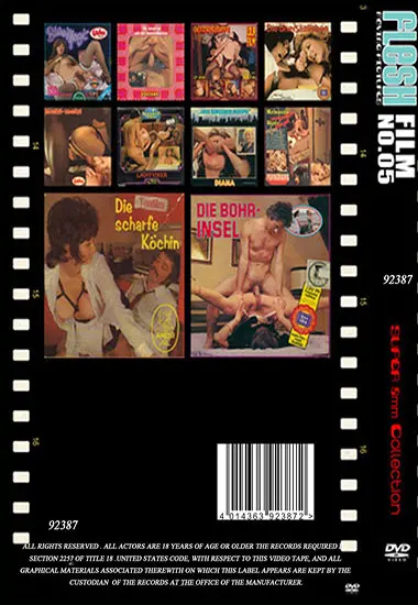 CLIMAX - Flesh Film No. 5 | Belrose | DVD(back cover)