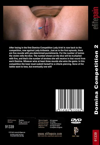 Elite Pain - Domina Competition 2 | Belrose | DVD(back cover)