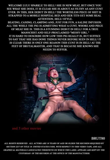 A Filthy Pigand#180;s First Time in Hell | BRUTAL MASTER(back cover)