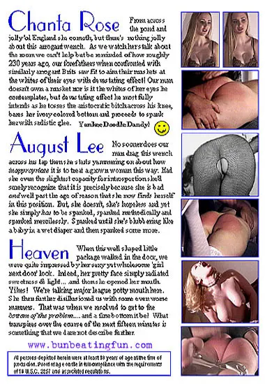 Red Hot Video - Chastised Bimbos | Unknown(back cover)