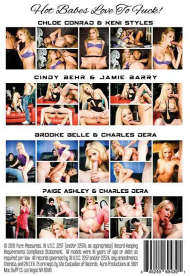 Big Tit Blondes In Stockings(PURE PLEASURES)(back cover)
