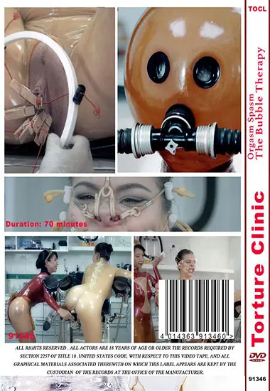 Torture Clinic - Orgasm Spasm andamp; The Bubble Therapy | Belrose | DVD(back cover)