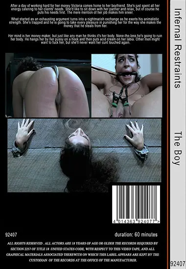 Infernal Restraints - The Boy | Belrose | DVD(back cover)