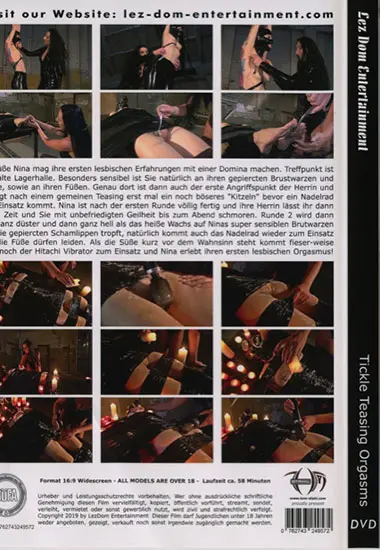 Amator - Tickle Teasing Orgasms | AMATOR(back cover)