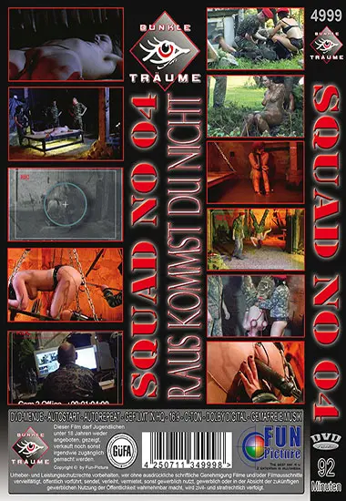 Squad No. 4 - Raus kommst Du nicht | Dunkle Trand#228;ume | DVD(back cover)