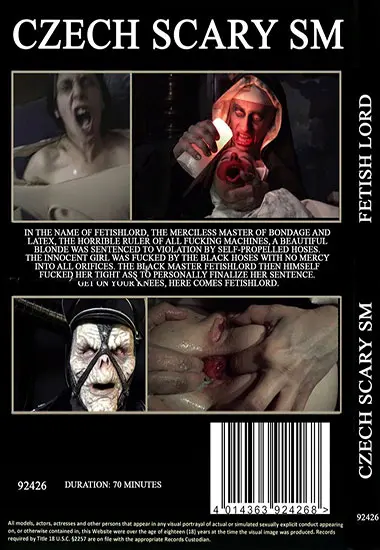 CZECH SCARY SM - Fetish Lord(CZECH) at sexvideoall.com(back cover)